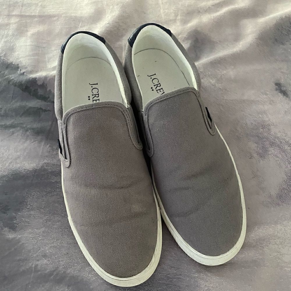 J. Crew Explorer Canvas Slip-On Sneakers Men’s Size 8